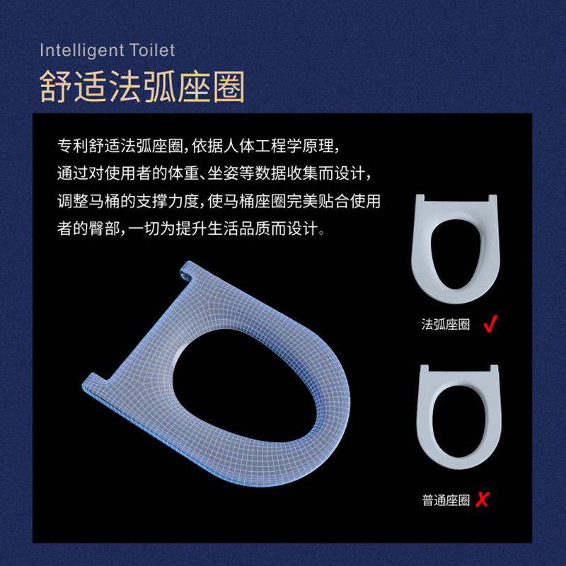 安百利智能马桶A8系列高清大图