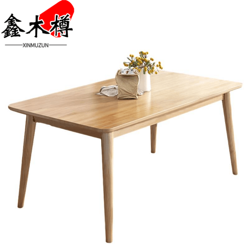 鑫木樽餐桌120*60*75cm张高清大图