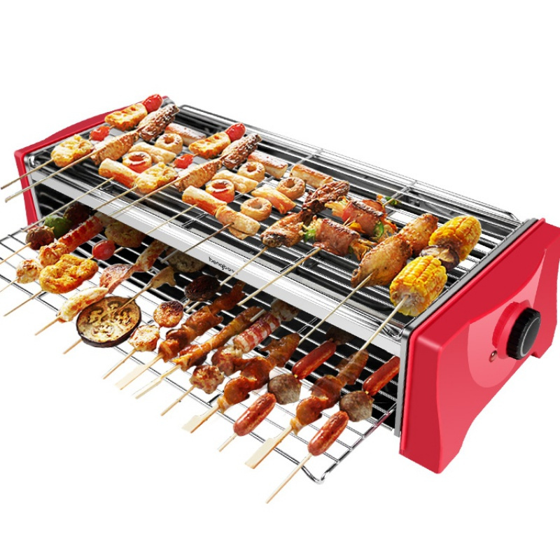 烘焙精灵烤肉机家用电烤炉烧烤炉多功能电烤肉串机韩式电烤串机烤肉炉