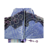 天堂 347E纳兰豹纹三折超轻太阳伞遮阳伞晴雨伞