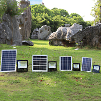 铭柏太阳能投光灯庭院灯农村家用户外防水高亮LED太阳能灯