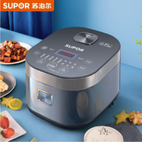 苏泊尔(SUPOR)电饭煲 SF40FC776 家用多功能不粘电饭锅 蓝钻圆厚釜内胆 记忆烹饪 4L容量