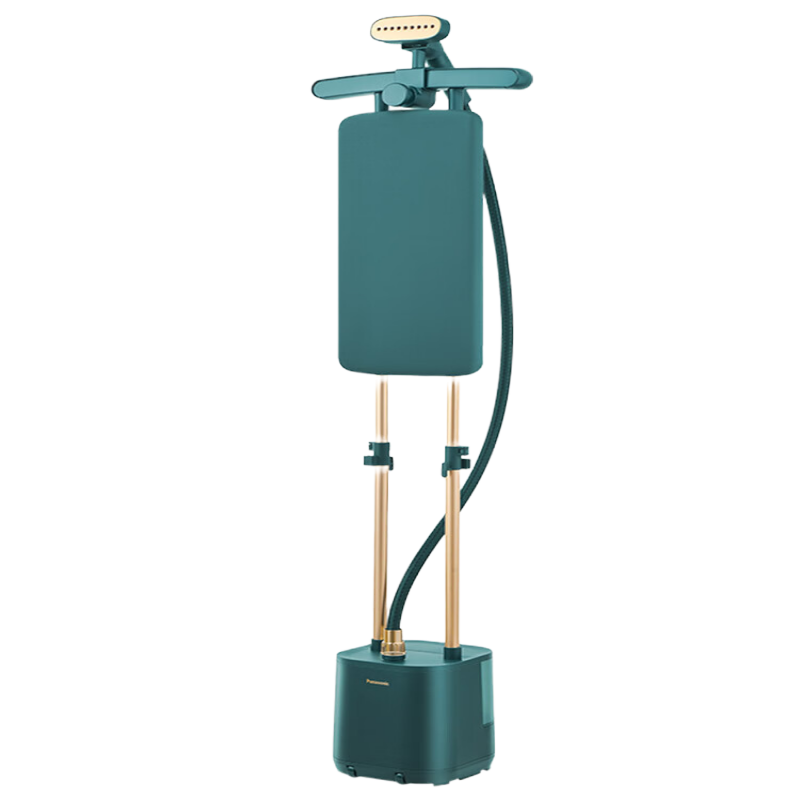 松下(Panasonic)立式挂烫机45g/min水箱3升家用手持熨烫机增压大蒸汽电熨斗魔术衣架NI-GWG070-G高清大图
