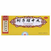 同仁堂 附子理中丸 9g*10丸 脾胃虚寒呕吐泄泻 温中健脾
