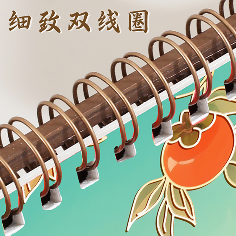 APLO 新款马年商务木质多功能笔筒打卡2026年台历 礼盒装 万事胜意高清大图