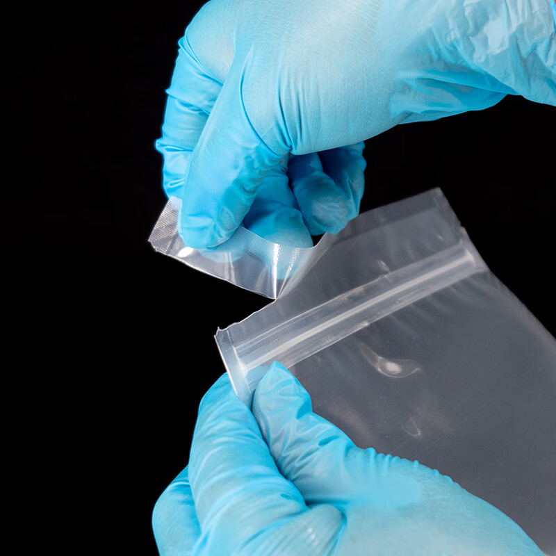 海斯迪克 无菌采样自封袋 HKSN-05 带压条不可立 20*32cm 50个 1包高清大图