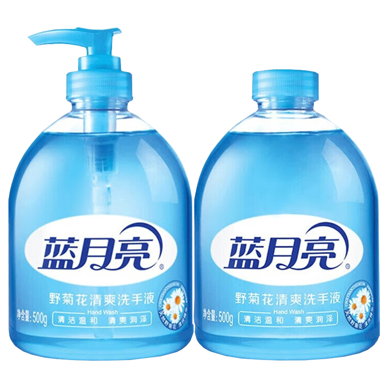 蓝月亮洗手液500g*2瓶野菊花10002097(包装随机)