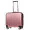 袋鼠万向轮拉杆箱PC登机箱14寸寸旅行箱男女行李箱玫瑰金防刮