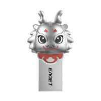 忆捷(EAGET)USB3.2 U盘 U95-128G 2024生肖兴龙U盘 防水防震 U盘(个)