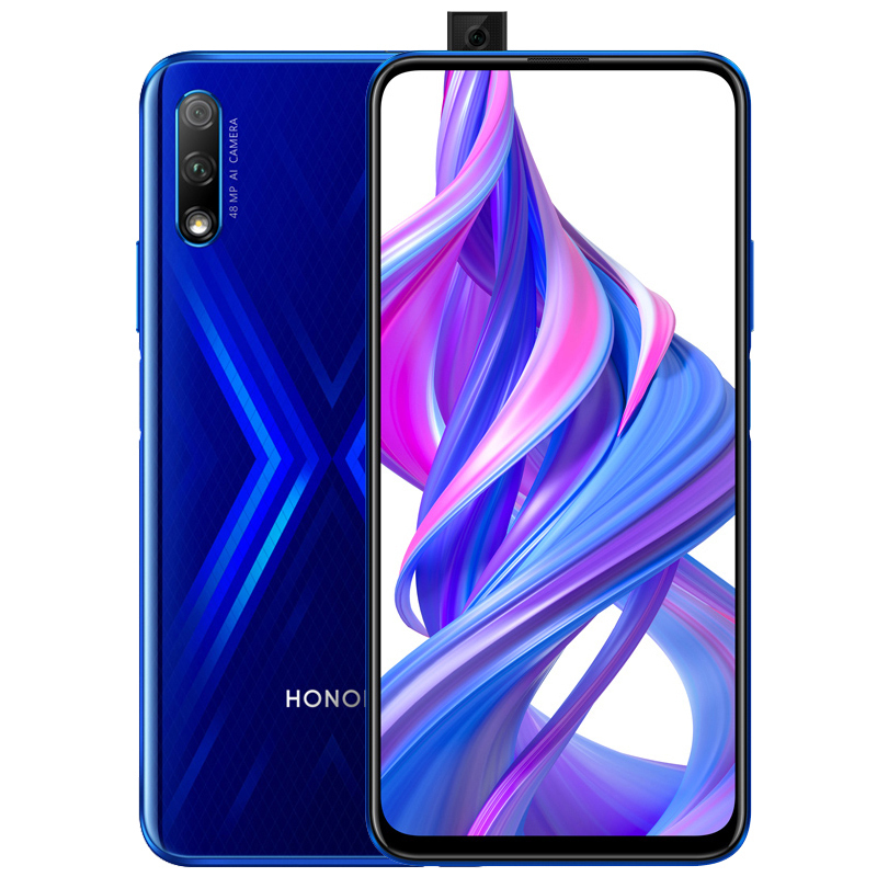 荣耀(honor)9X 4GB+64GB 魅海蓝 移动联通电信4G全网通 麒麟810 4000mAh超强续航 4800万超清夜拍 6.59英寸升降全面屏手机