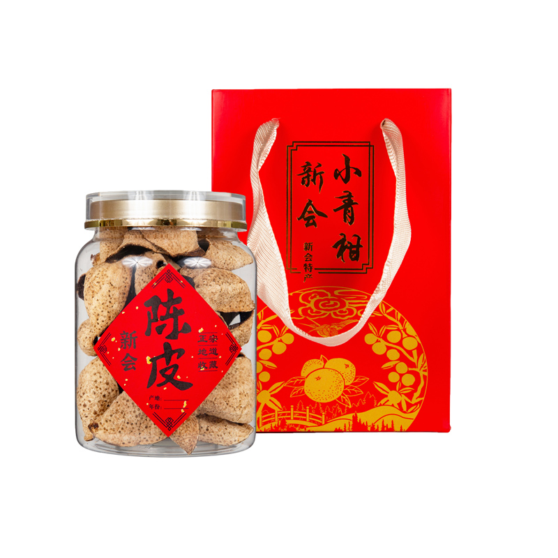 七里浮子精选七里浮子臻蕴礼袋(新会陈皮五年)50g健康美味