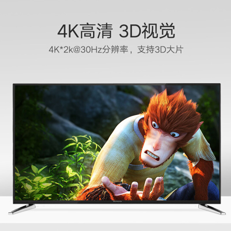 绿联 HDMI分配器一进二出 分屏器 黑色 40207
