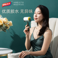 太力粘毛器可撕滚筒毡滚刷神器除毛衣服去黏毛刷衣物卷纸吸沾尘器-灰白+替换装(2包)
