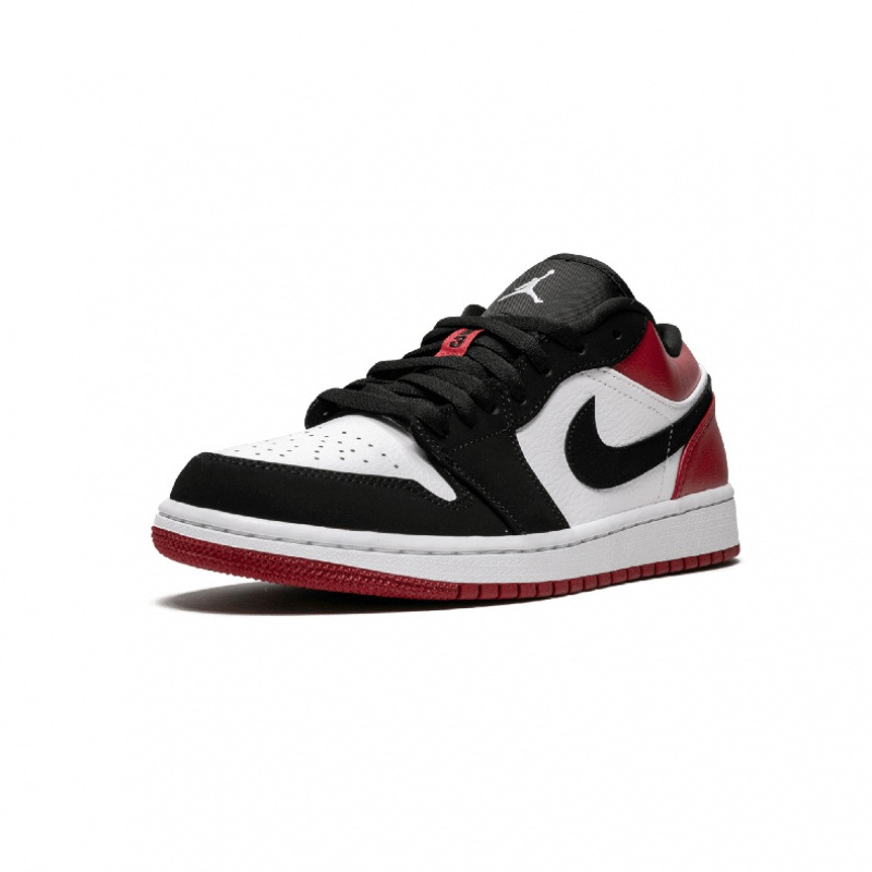 NIKE Air Jordan 1 Low AJ 1 黑红脚趾 低帮篮球休闲鞋 553558-116