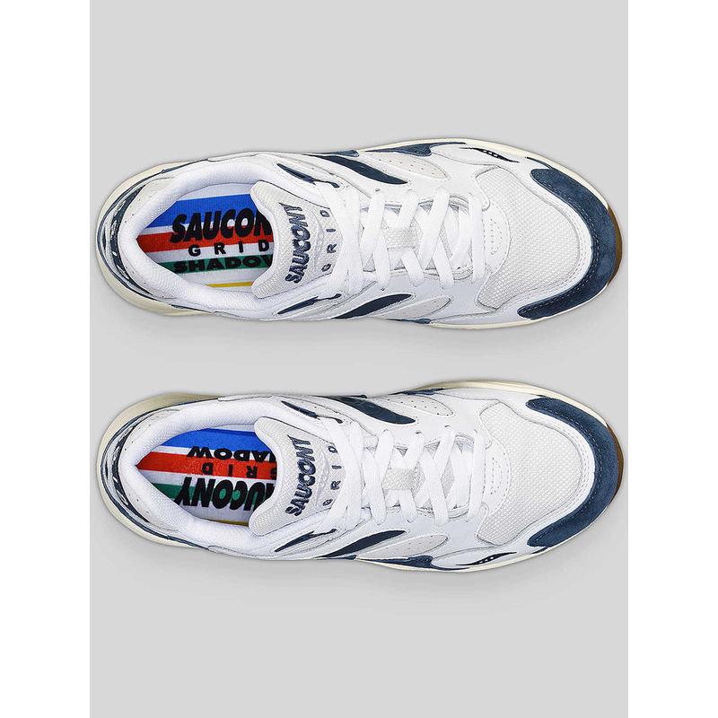 索康尼(SAUCONY)男跑步鞋真皮透气复古百搭时尚休闲运动鞋高清大图