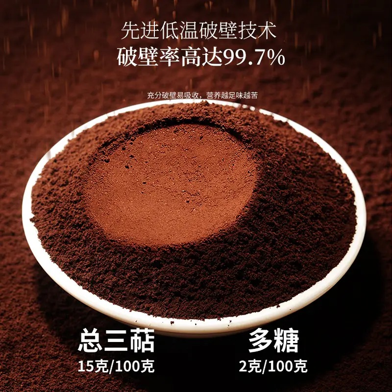福东海 金芝弘康 破壁灵芝孢子粉1g*100包/盒(配礼袋)高清大图