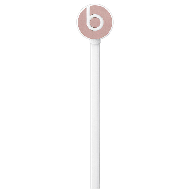 BEATS/Beats urBeats入耳式有线耳机3.5接口 重低音降噪面条耳麦带线控 玫瑰金