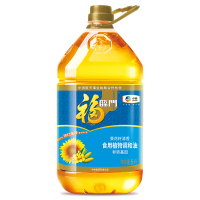 中粮福临门非转基因葵花籽清香食用植物调和油5L/桶含59%进口葵花籽油