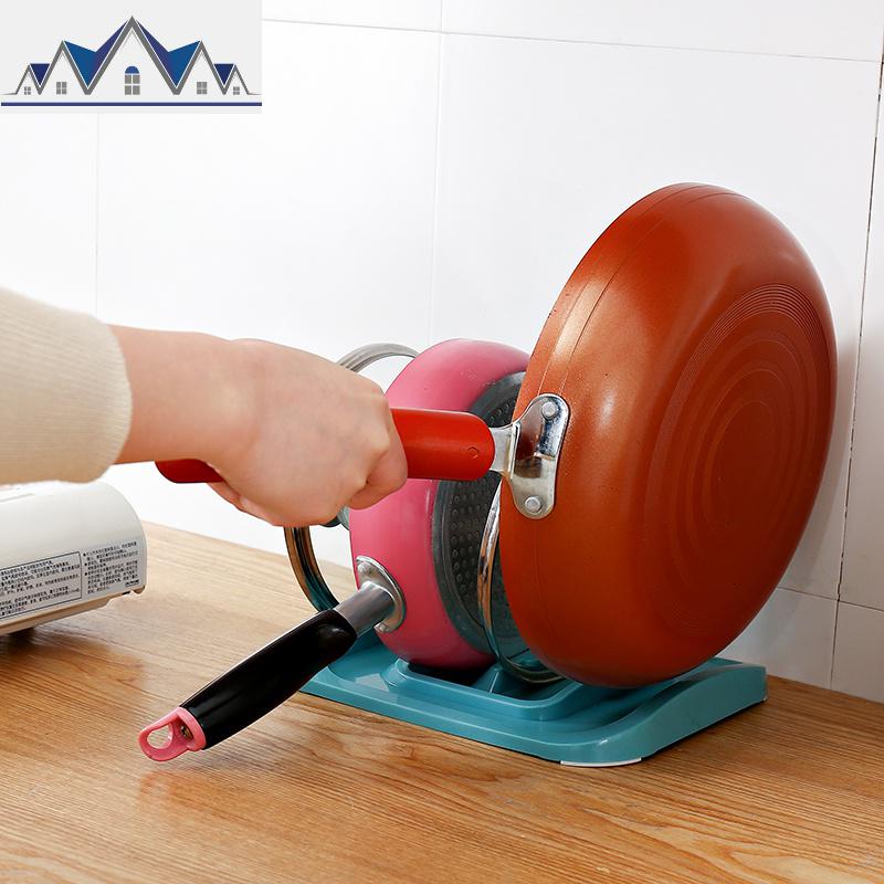 锅盖架坐式沥水放锅盖的架子厨房家用品免打孔置物架带接水家用件_1_462_280高清大图