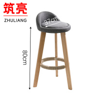 筑亮 实木高脚凳 A107把 A112把