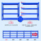 豫亨 重型货架 置物架 货物架子 重型商超仓储货架 仓库重型货架 多层仓储货架 展示架 自由组合可拆卸铁架子
