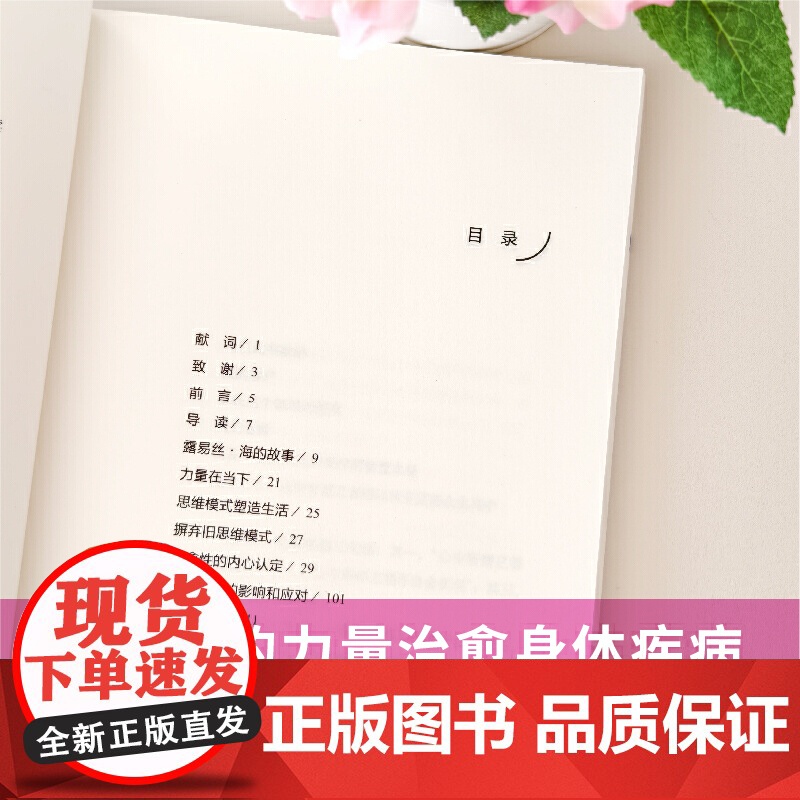 身心的重建(《生命的重建》书作家露易丝·海又一力作,让数百万人实现自 露易丝·海 中国宇航出版社 正版书籍高清大图