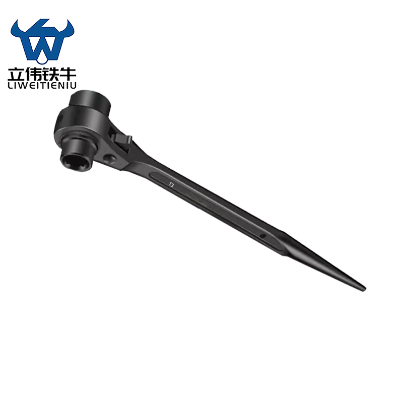 立伟铁牛尖尾棘轮扳手13×16mm/把高清大图