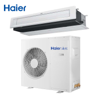 海尔(Haier) 大1.5匹非变频2级能效 冷暖型 一拖一风管机 家用中央空调 KFRd-36NW/53CAA12