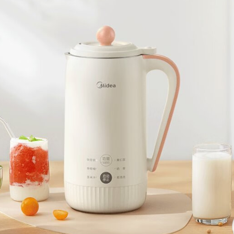 美的(Midea)家用迷你小型豆浆机0.6L-DJ06B-G50A03