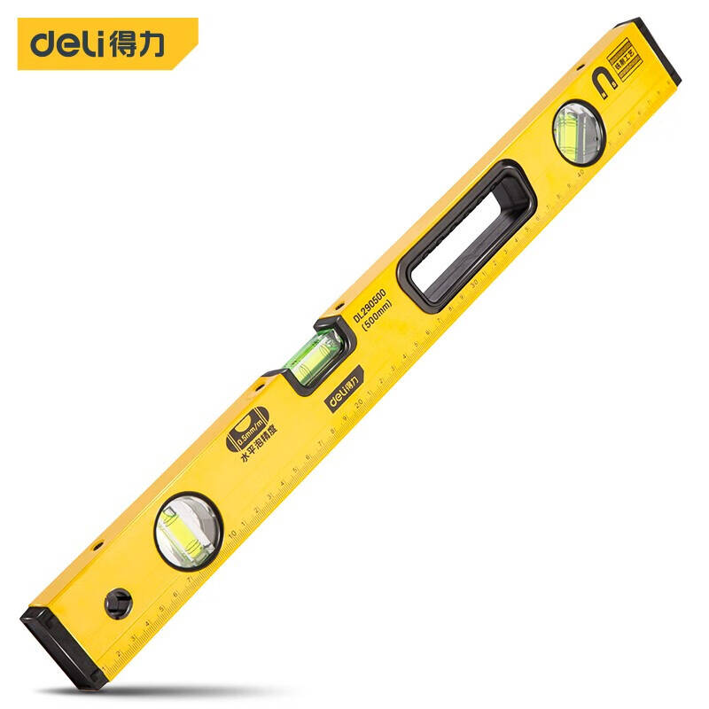 得力工具DL290500精铣底水平尺500mm(单位:把)