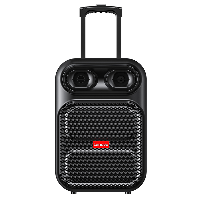 联想lenovov07优越加强版单麦克风广场拉杆音箱蓝牙音箱户外大功率大
