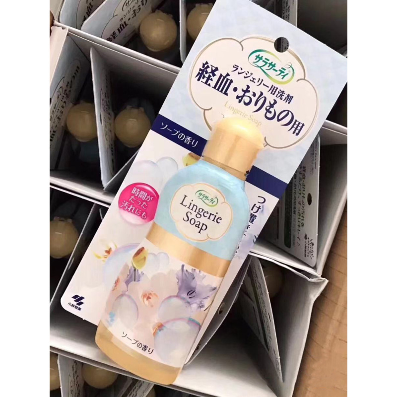 [3个装]日本小林制药去经期血迹深度去渍女性内衣内裤专用清洗剂120ml