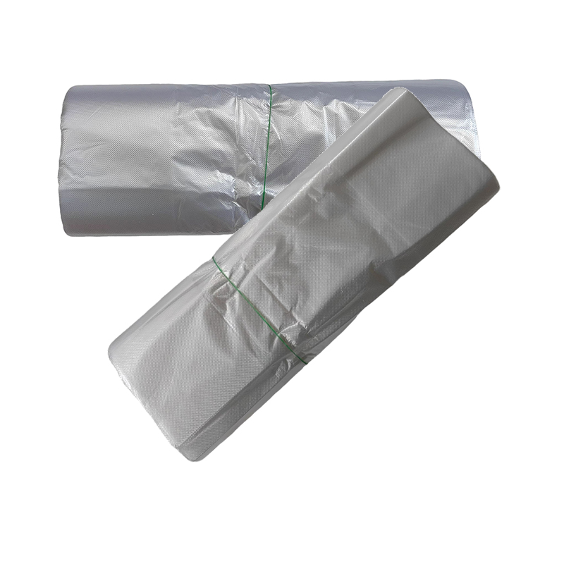 榕烁 家用食品级袋防水耐磨轻便易携可折叠设计 白色食品袋 18cm*30cm 捆高清大图