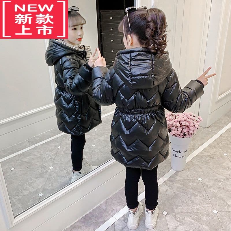 可莉允浠女童棉衣2022新款8岁小学生女孩棉袄9加厚棉服10洋气外套秋冬装图片