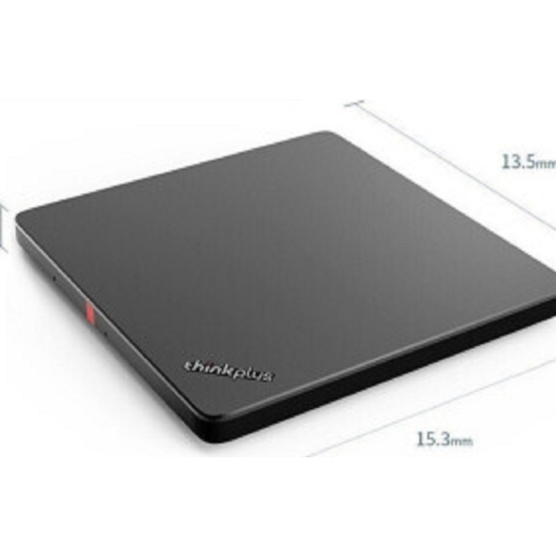 联想(Lenovo)8倍速 USB2.0 外置光驱 DVD刻录机 移动光驱 黑色 TX800