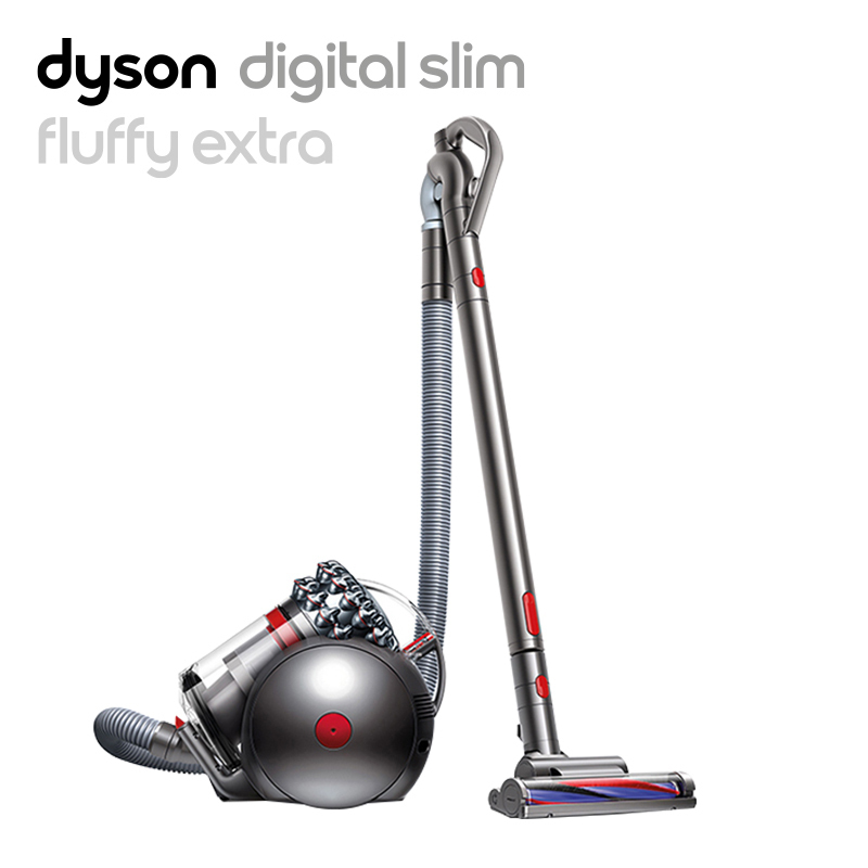 戴森(Dyson) CY22吸尘器 卧式家用 无尘袋 圆筒 干式1300W功率 吸尘机有助吸附小颗粒 扫地机