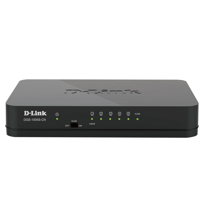 友讯(DLINK) 5口千兆 交换机 塑壳 DGS-1005S-CN(单位个)