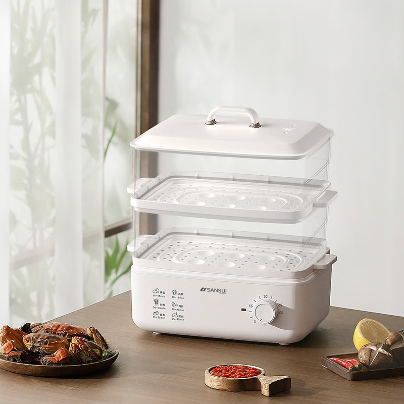山水(SANSUI)多功能双层电蒸锅AJL-ZG10高清大图