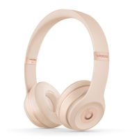 【二手99新】Beats Solo3 Wireless 头戴式 蓝牙无线耳机 手机耳机丝缎金99新