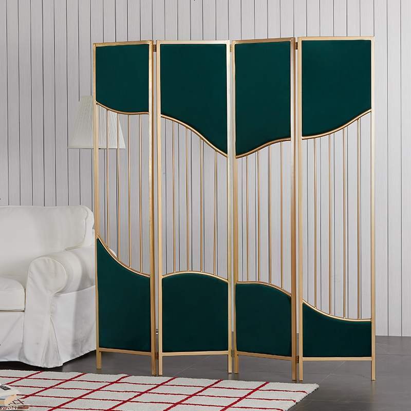 杞沐北欧折叠屏风书房进入户创意可移动隔断卧室现代简约隔断墙折屏