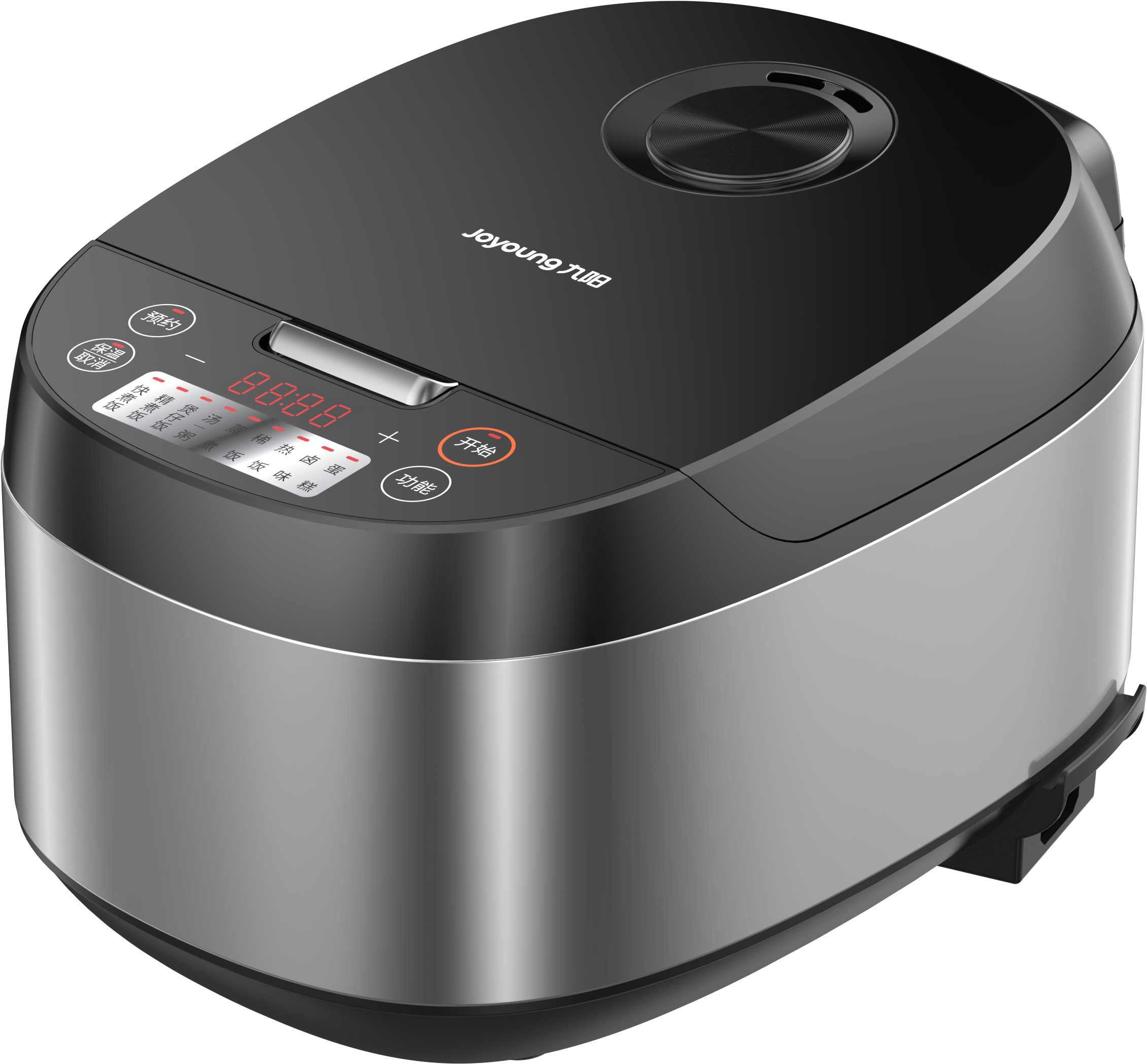 九阳电饭煲F30FZ-F430 电饭煲3L家用2-6人电饭锅多功能菜单电热锅可预约 银黑色