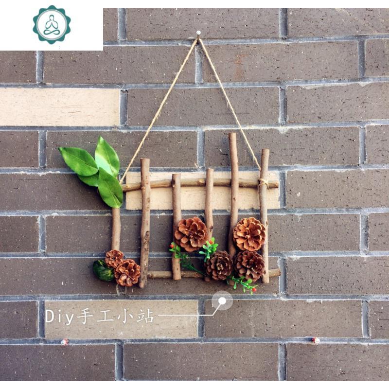 松果木片花瓶摆件客厅插花树枝材料干摆设diy创意手工装饰制作画封后