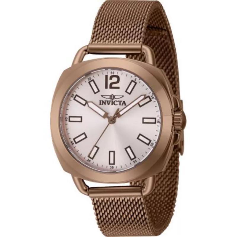 Invicta 英弗他 女士名品腕表优雅时尚石英表不锈钢防水三针设计华丽配饰