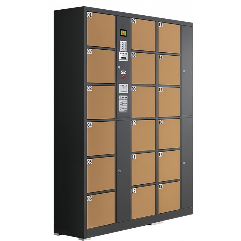 攸形刷卡存包柜60门425*46*180cm台高清大图