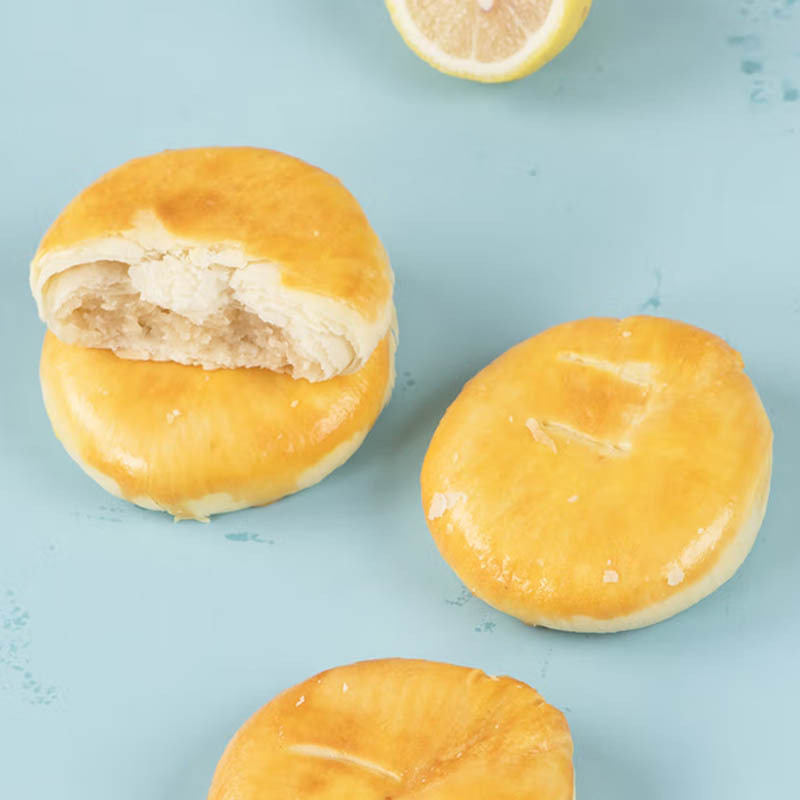 乐锦记老婆饼800g传统糕点心办公室休闲小吃软糯零食整箱高清大图