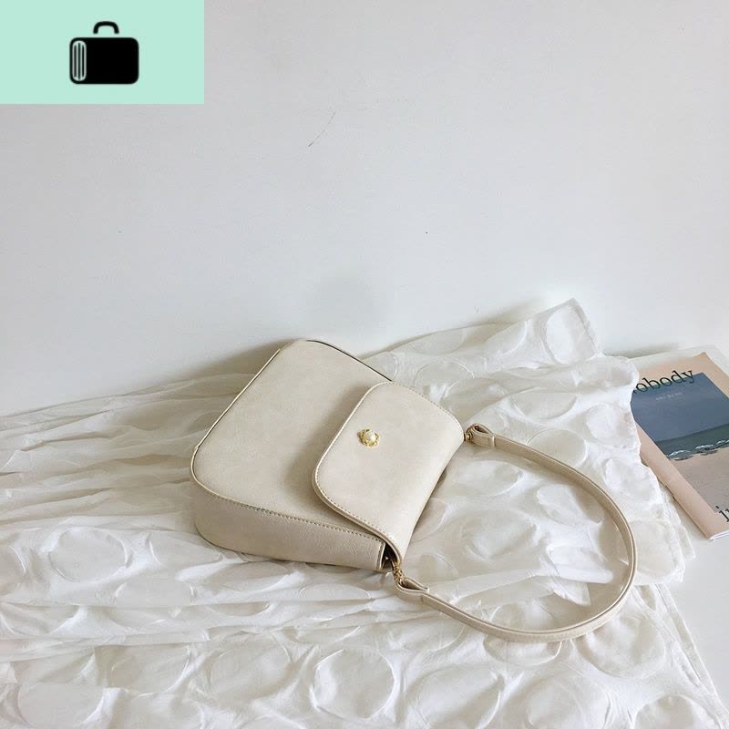 2020夏季新上复古小众vintage手提包 时尚百搭单肩斜挎气质包包女NEW LAKE女斜挎包图片