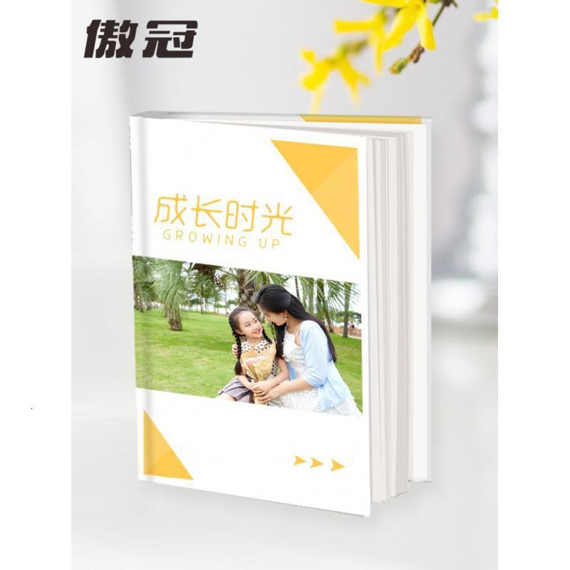 照片书相册创意情侣浪漫定制diy制作毕业纪念册影集生日宝宝 三维工匠 锁线款硬壳封面覆膜12寸 56p(60-120图)图片