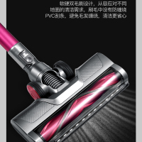 苏宁宜品吸尘器家用无线手持式小型一体机可充电大吸力床上猫狗大功率大吸力一机多用/至尊清洁加配款(内含电动除螨刷)