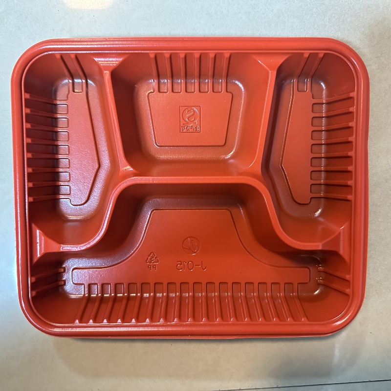 金胜星 一次性四格餐盒 1000ml 400只/箱高清大图