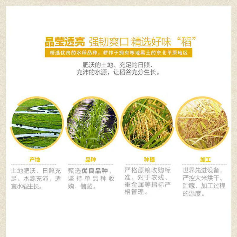 金龙鱼 御品 东北大米5kg高清大图
